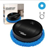 Робот пылесос полотер Smart Vacuum cleaner LY540-1200 мАч для влажной и сухой уборки Черный