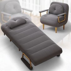 Кресло-кровать раскладное (DR-80) (Серое)