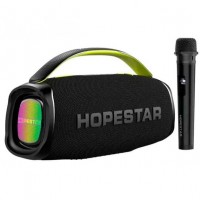 Колонка Hopestar A40 (70W/TWS/IPX6/RGB/12000mAh/мікрофон) Black