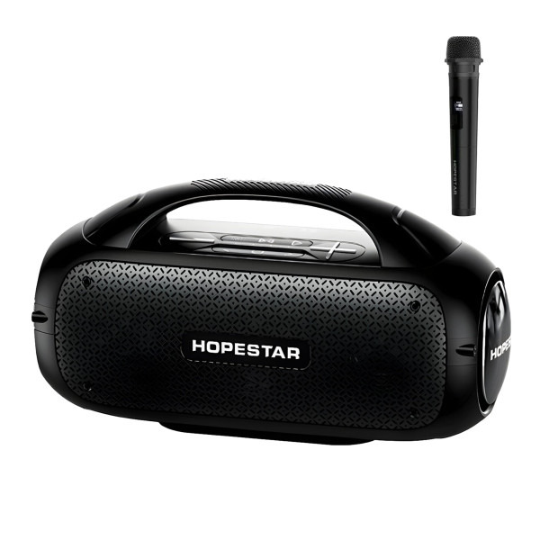 Портативная беспроводная колонка с микрофоном Hopestar A50