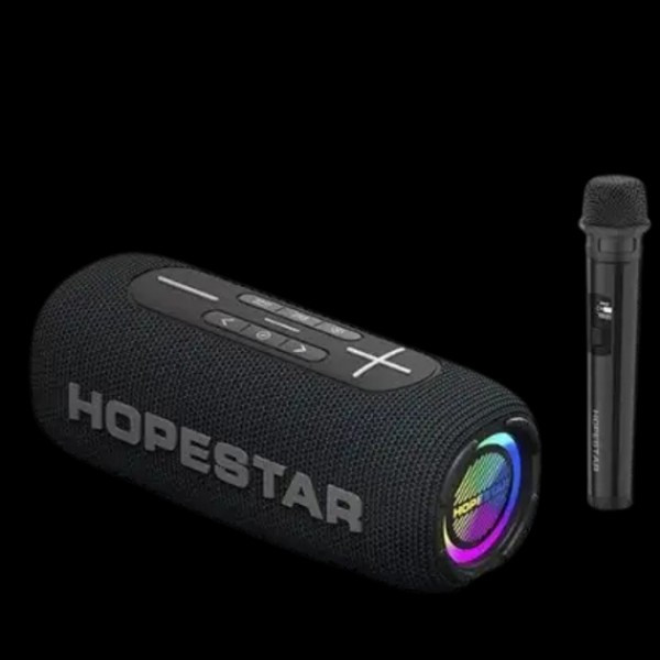 Портативная беспроводная колонка с микрофоном HOPESTAR P32 Max