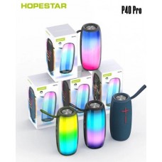 Колонка блютуз 20Вт Hopestar P40 PRO с RGB подсветкой портативная переносная Bluetooth колонка 