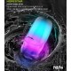 Колонка блютуз 20Вт Hopestar P40 PRO с RGB подсветкой портативная переносная Bluetooth колонка 