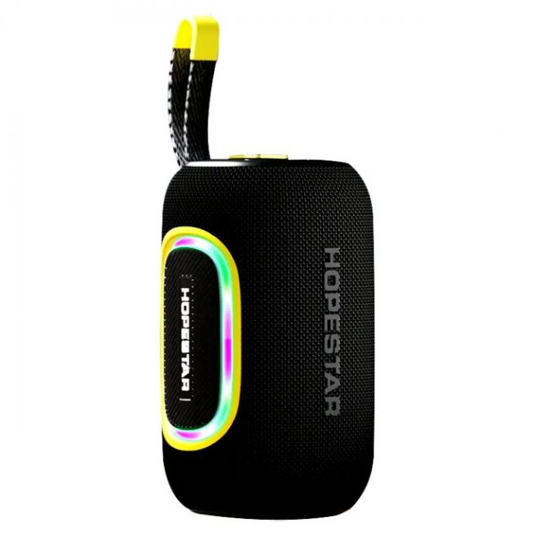 Портативна колонка HOPESTAR P65 20W, bluetooth, TF, AUX, USB, Type-C, RGB LED Black