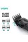 Профессиональная машинка для стрижки с USB VGR V-002 Pro Черная + Зарядная подставка