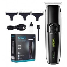 Машинка для стрижки волосся та бороди професійна акумуляторна VGR V-020