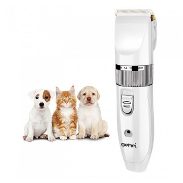 Профессиональная машинка для стрижка животных Gemei GM-634 USB