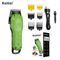 Машинка для стрижки собак и кошек с насадками Kemei Km-Cw10 USB зарядка