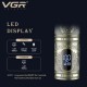 Професійний набір для стрижки волосся VGR V-670 машинка для стрижки та тример зі змінними насадками