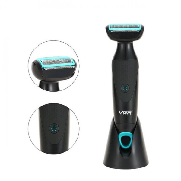 Бритва електрична 2в1 VGR V-601 Body Groomer чоловіча триммер для обличчя та тіла