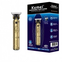 Триммер Kemei KM-700B для стрижки волос и бороды с 3 насадками