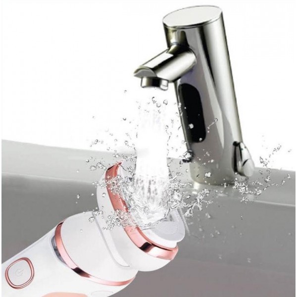 Эпилятор kemei km-2190 5в1 женский со сменными насадками 