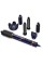 Фен-стайлер VGR 7 в 1 V-477 DARK BLUE, Professional, 7 насадок, 1400 Вт