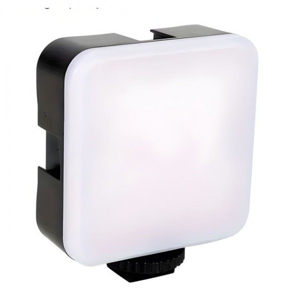 Мини LED-лампа Mobile AY-49S для съемки, 49 светодиодов, холодный свет 6500 K, три уровня яркости