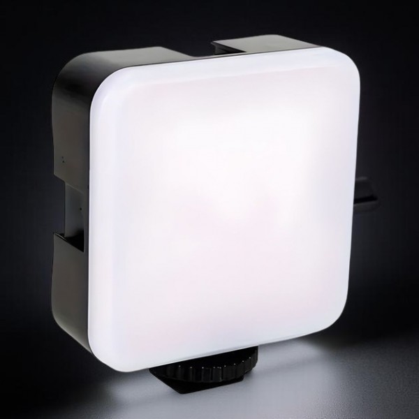 Мини LED-лампа Mobile AY-49S для съемки, 49 светодиодов, холодный свет 6500 K, три уровня яркости
