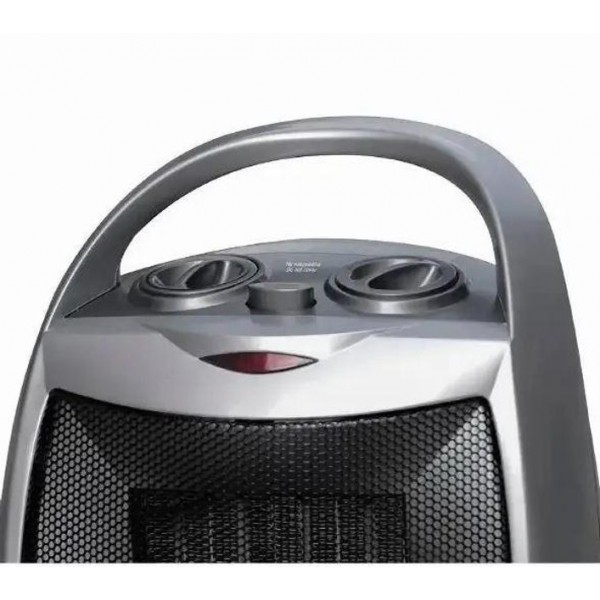 Тепловентилятор керамический JL NIVA PTC905A 1500W Silver 