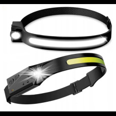 Налобный фонарик аккумуляторный с сенсорным включением No № (120)