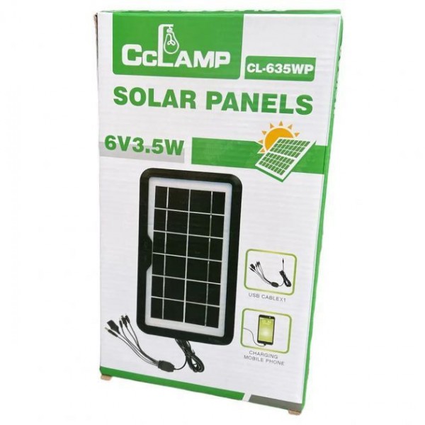  Портативная солнечная панель CCLamp CL- 635 6V3.5W 