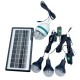 Сонячна станція GDLITE GD-1000A портативна з 4 ліхтарями та Power Bank