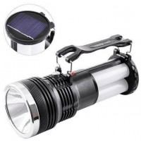Фонарь ручной Wimpex WX-2881T с солнечной панелью светодиодный на аккумуляторе для дома, для похода, для отдыха, для отдыха, для кемпинга