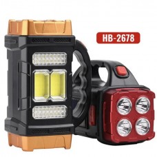 Ручной фонарь TORCH BL HB 2678 25 Вт с функцией Power Bank и солнечной панелью 8274