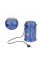 Фонарь Powerbank с солнечной батареей складной кемпинговый SOLAR CAMPING на крючке повербанк в комнату синий