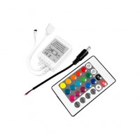 Контроллер RGB 12A инфракрасный 24 кнопки