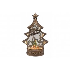 Новогодний LED светильник-декор "Ёлка" HC-S040 с музыкальным сопровождением