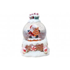 Новогодний LED светильник-декор "Шар на санях" (HC-Q067)