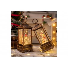 "Снежное волшебство: LED Фонарь с рождественской мелодией"