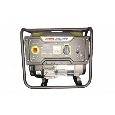 Генератор бензиновый Europower EP2900DX (1,2–1,5 кВА) с ручным запуском и баком 6 л