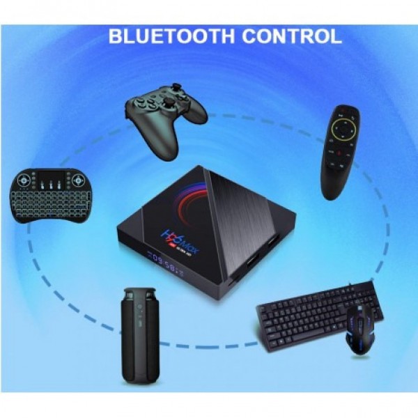 Смарт ТВ приставка H96 MAX H616 4/64 GB - Android 10 TV BOX 