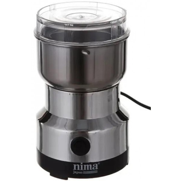 Кофемолка электрическая из нержавеющей стали Nima NM-8300 измельчитель кофе и специй