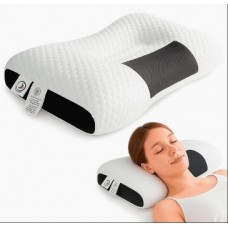Ортопедична подушка з ефектом пам'яті для сну підтримка шиї 48х74см