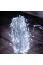 Xmas Гирлянда Мишура серебряный провод 220В пульт ДУ 8 режимов 50m 1500L white wire WW-1 (30)