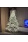 Xmas Гирлянда Мишура серебряный провод 220В пульт ДУ 8 режимов 30m 900L white wire WW-1 (50)