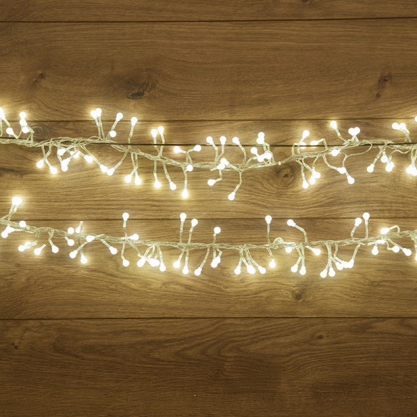 Xmas Гирлянда Мишура серебряный провод 220В пульт ДУ 8 режимов 50m 1500L white wire W-1 (30)