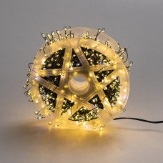 Xmas Гирлянда Мишура зеленый провод 220В пульт ДУ 8 режимов 30m 900L green wire WW-1 (50