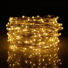 XMAS Гирлянда серебряный провод таймер пульт ДУ режимы 6Вт 50M 220V+USB WW-2 SILVER LINE (30