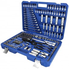 Набор инструментов 216 предметов, в кейсе, TL 0216 / Автомобильный набор ключей / Набор головок с трещоткой 