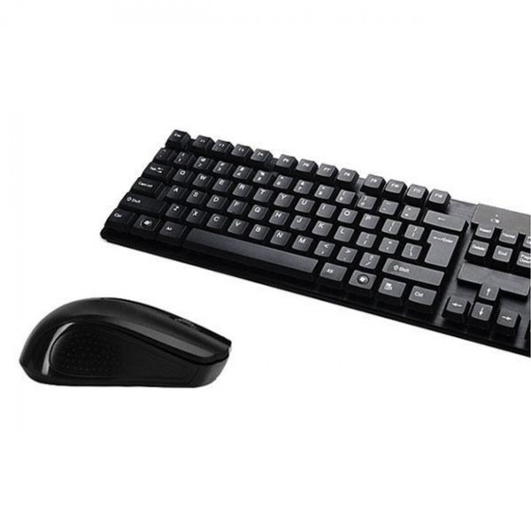 Комплект беспроводной компьютерной клавиатуры и мыши Wireless TJ-808