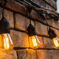 Декоративная уличная гирлянда Ретро лампа SFK-12 220V Водонепроницаемые светодиодные лампы-гирлянда 5м 10LED 