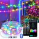  Гирлянда Smart Капля росы SFK-04, APP Bluetooth, USB, длинна 10м + пульт 