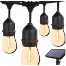 Гирлянда ретро лампа XPRO SFK-13 с солнечной панелью 5m/10led