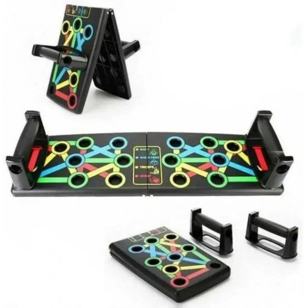 Доска для отжиманий Foldable Push Up Board 14 в 1 упор для отжиманий подставки для отжиманий