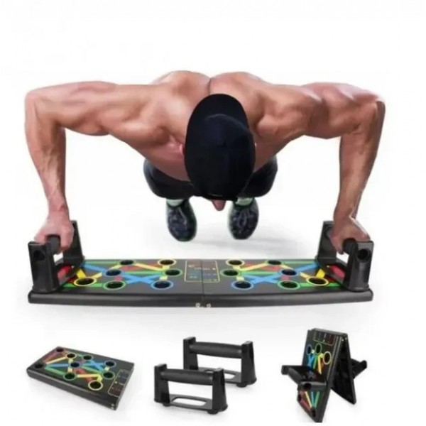 Доска для отжиманий Foldable Push Up Board 14 в 1 упор для отжиманий подставки для отжиманий
