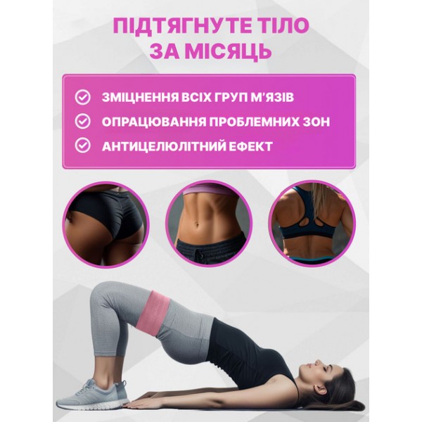 Резинки для фитнеса и спорта Fitness шт резинки эспандеры для тренировки
