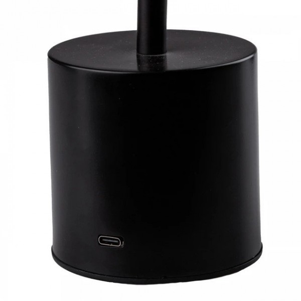 Стол LED лампа HSY-T812-1 сенсорная черная