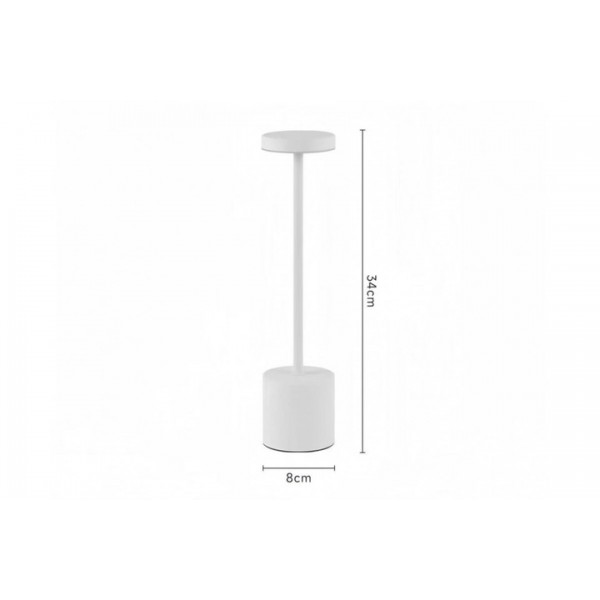 Настольная LED лампа HSY-T812-2 Сенсор белая