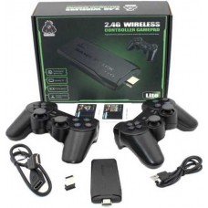 Игровая приставка для телевизора Data Frog M8 64G, 4К с двумя беспроводными джойстиками 10000 игр (M8-y)